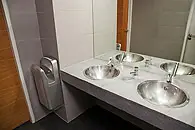 JetDryer installation #2 — installed sanitary equipment