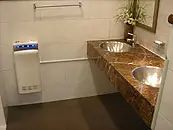 JetDryer installation #9 — installed sanitary equipment