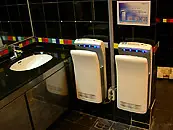 JetDryer installation #12 — installed sanitary equipment